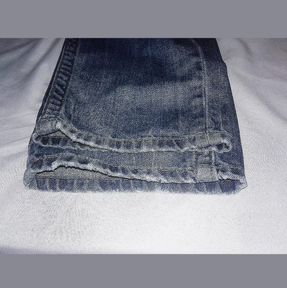 Blue Jeans Sz 38 Vintage Wash Distressed ECKO - Picture 8 of 8